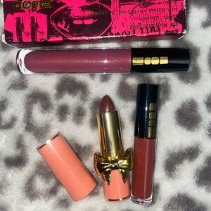 Pat McGrath Labs (Secret Lover gloss, Flesh 6 gloss & Entranced Lipstick) Bundle